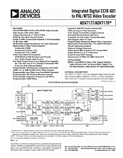 DataSheet ADV7177 pdf